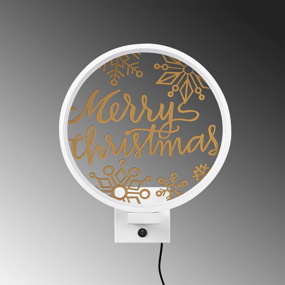 Zidna lampa XMAS29 u bijeloj boji od bijelog zlata slika 5