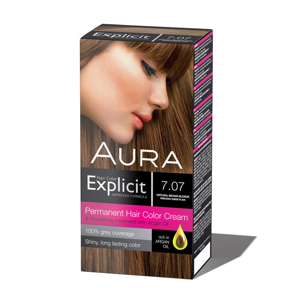Aura Explicit Boja za kosu 7.07 New slika 1