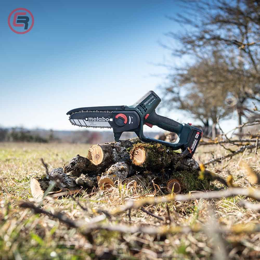 Metabo Pila Lančana Za Rezidbu Aku MS 18 LTX 15 / 18V 1xAKU (2,0 Ah) SC 30 + Torba – 600856500 slika 12