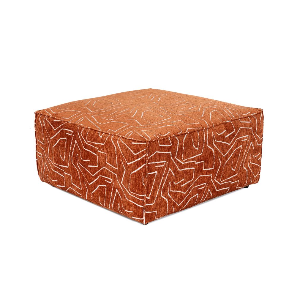 Lora Pouffe - Šarmantna Narandžasta Tabureta slika 6