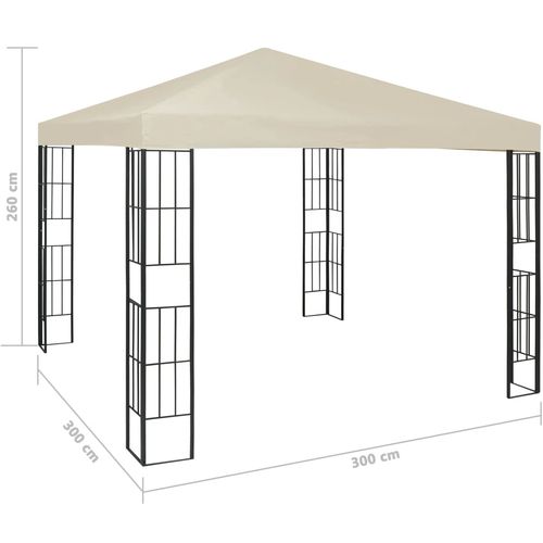 Sjenica 3 x 3 m krem slika 7