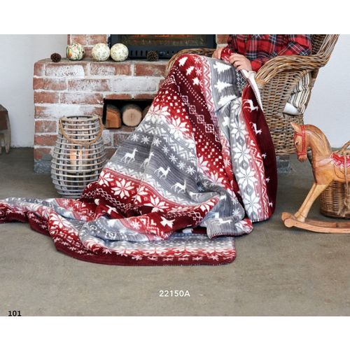 Ćebe Eco blanket Christmas 150x200 - 22150-A - Marry slika 1