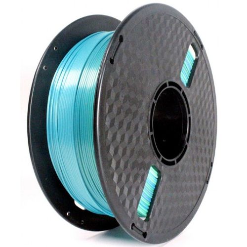 3DP-PLA-SK-01-BG PLA Svilenkasti duga Filament za 3D stampac 1.75mm, kotur 1KG blue/green slika 1
