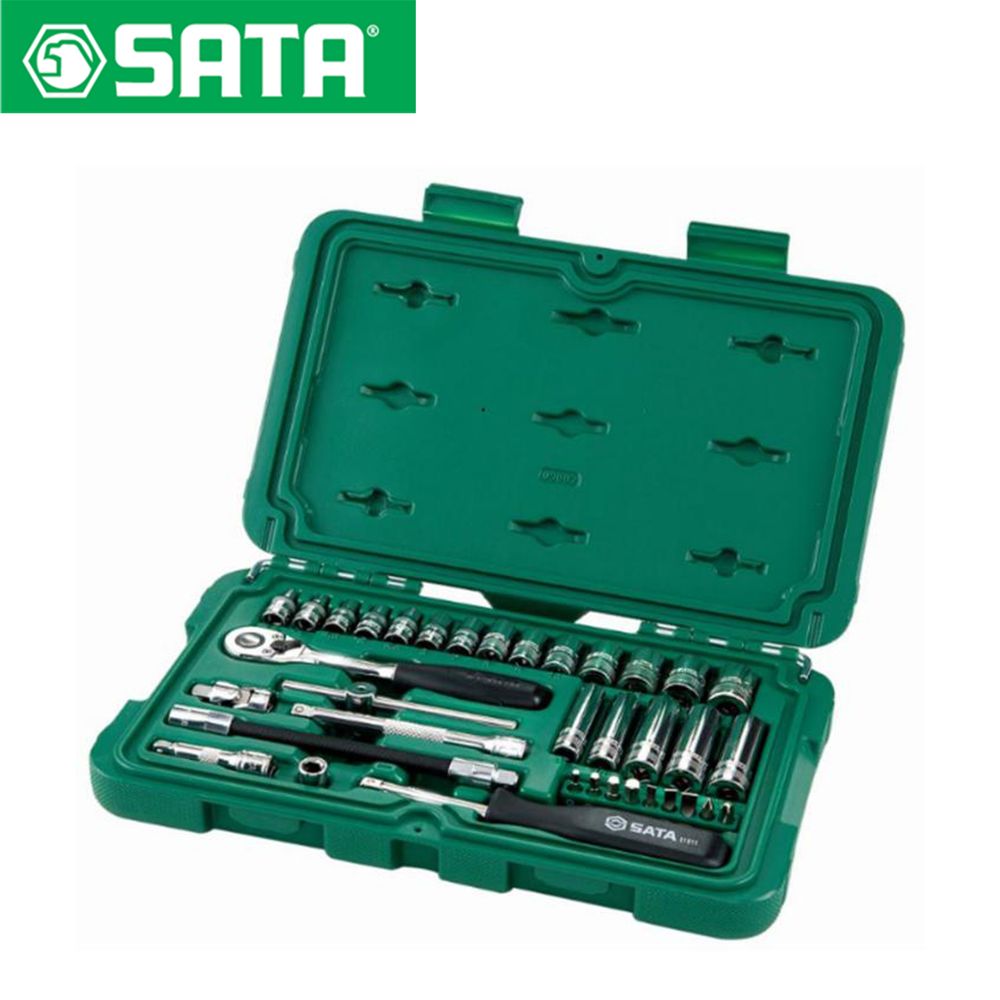 Sata Set nasadnih ključeva 1/4" 3,5-14 mm 36 kom. ST09001SJ slika 1