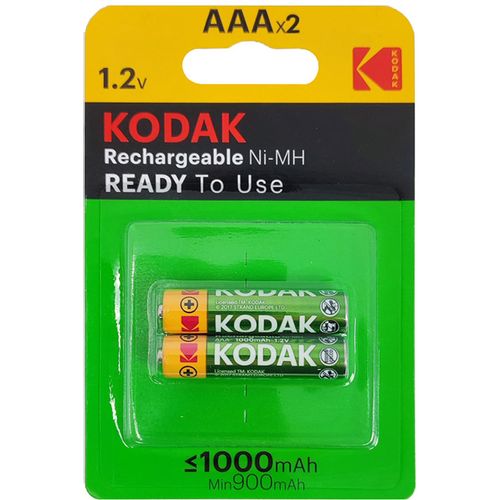 Kodak punjiva baterija AAA HR03 NI-MH 1000MAH 2x slika 1