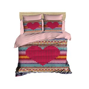 209 Multicolor Single Quilt Cover Set