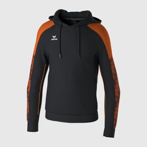 Hoodie Erima Evo Star Crna/Narančasta