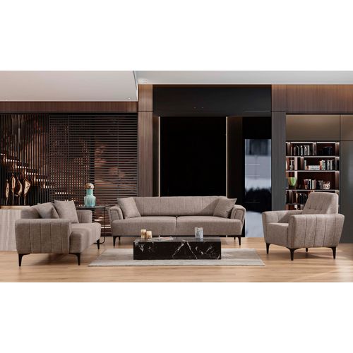 Hamlet - Light Brown Light Brown 1-Seat Sofa slika 3