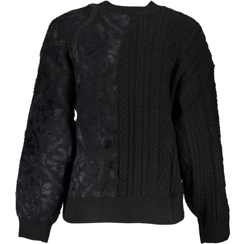 DESIGUAL BLACK WOMEN'S SWEATER slika 2