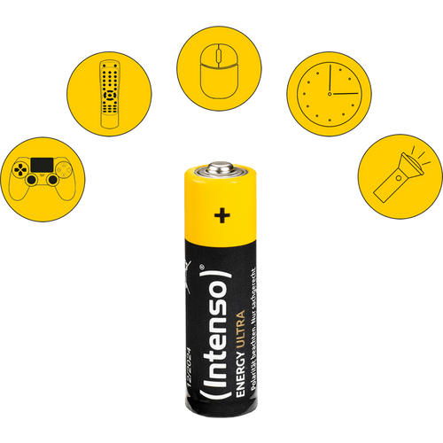 (Intenso) Baterija alkalna, AAA LR03/24, 1,5 V, blister  24 kom - AAA LR03/24 slika 2