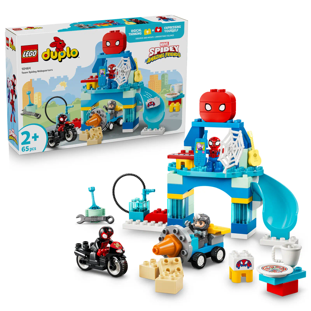LEGO DUPLO 10464 Spideyjev tim i paukova baza slika 1