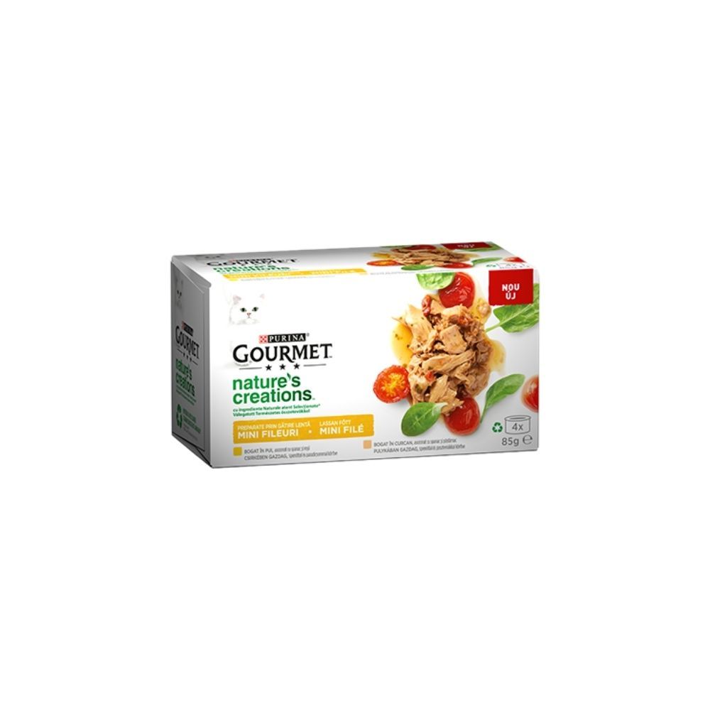 Gourmet Natures Creations piletina i puretina 4x85 g slika 1