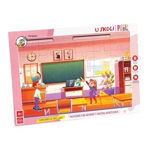 Vrabac Puzzle Fun 30, U školi