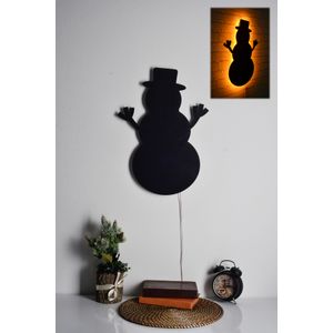 Wallity Ukrasna LED rasvjeta, Snowman 2 - Yellow