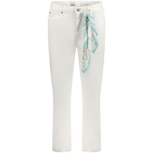 GUESS JEANS WOMEN'S WHITE DENIM JEANS slika 1