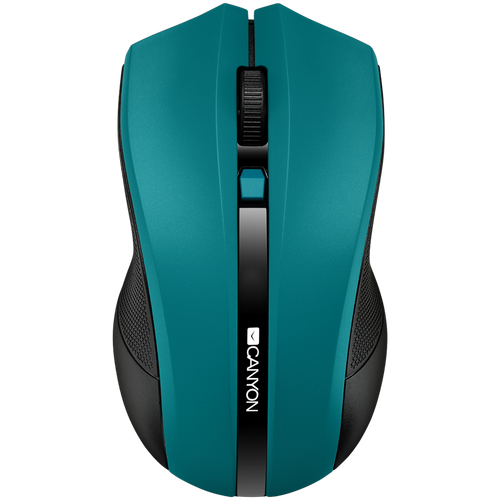 CANYON MW-5 2.4GHz wireless Optical Mouse with 4 buttons, DPI 800/1200/1600, Green, 122*69*40mm, 0.067kg slika 1