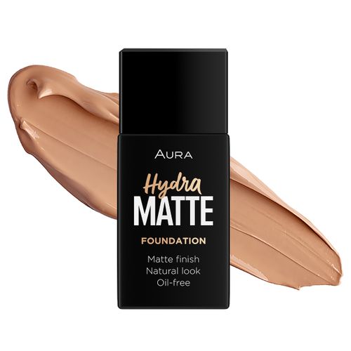 AURA Hydra matte tečni puder 017 Sandstone slika 1