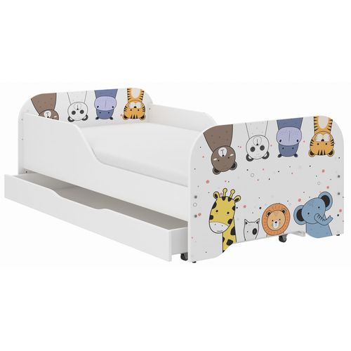 Dječji krevet sa ladicom + madrac – MIKI - MINI ZOO 160 X 80 - ODMAH DOSTUPNO! slika 2