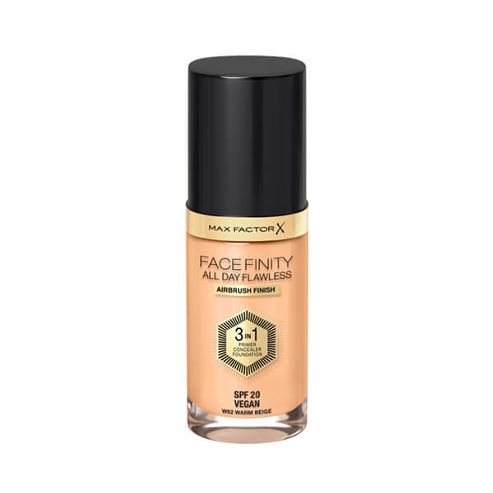 Max Factor Facefinity 3u1 Tečni puder 62 Warm Beige 30ml slika 1