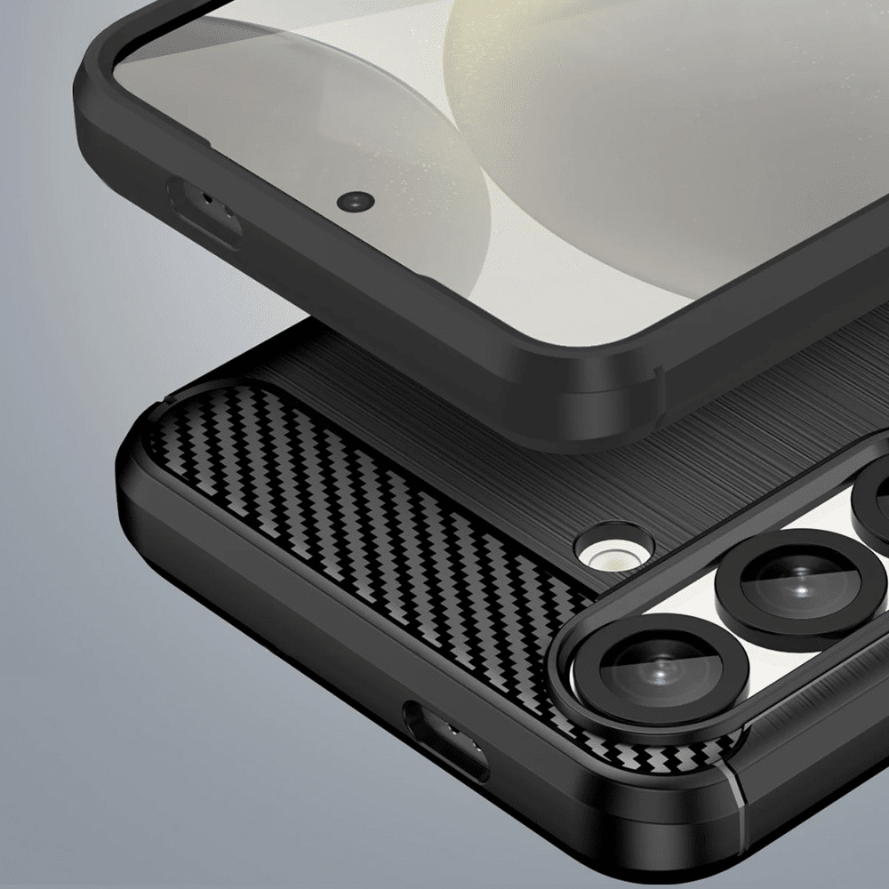 Carbon Case maskica za Samsung Galaxy A37 5G crna slika 2
