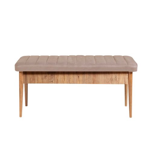 Woody Fashion Klupa, Atlantski bor Kamen, Vina Bench - Atlantic Pine, Stone slika 1