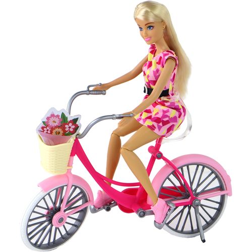 Anlily set majka i kći na roza biciklima slika 2