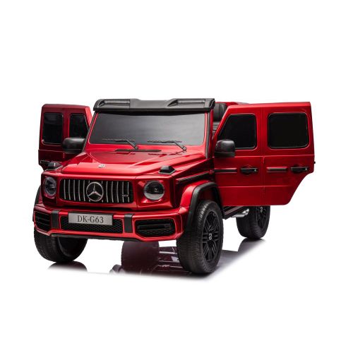 Licencirani auto na akumulator Mercedes G63 XXL 24V 4x4 - DVOSJED - crveni slika 5