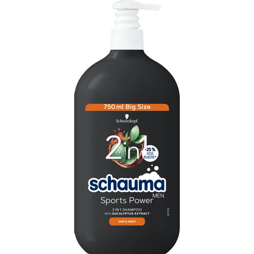 SCHAUMA Men Sports 2u1 za kosu i telo 750ml slika 1