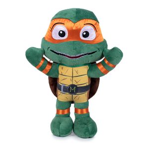 Ninja Turtles Mutant Mayhem Michelangelo plišana igračka 21 cm