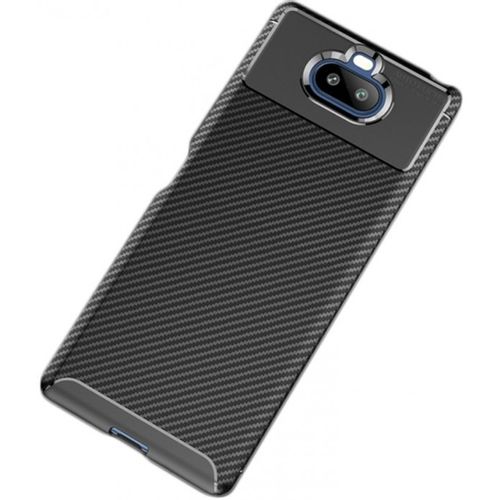 MCTK74-SAMSUNG A12 * Futrola Carbon Fiber Silicone Black (229) slika 3