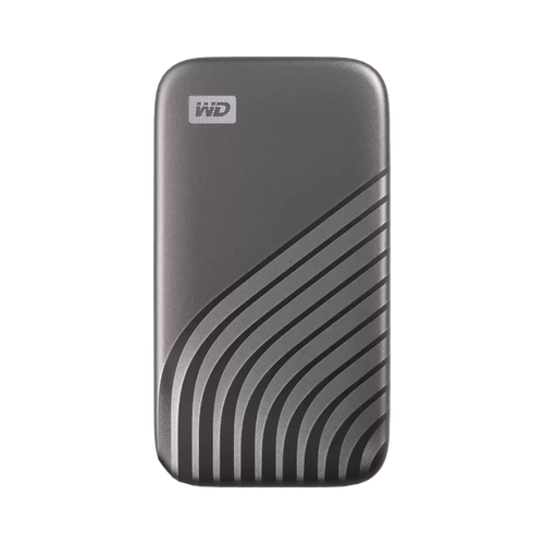 WD My Passport SSD 4TB, USB-C 3.2 sivi slika 1