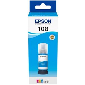 Tinta Epson 108 EcoTank Cyan