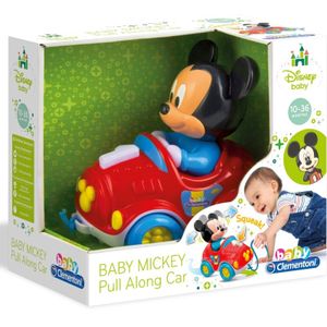 Clementoni Baby Mickey, Pull Alog Car - Auto za vuču