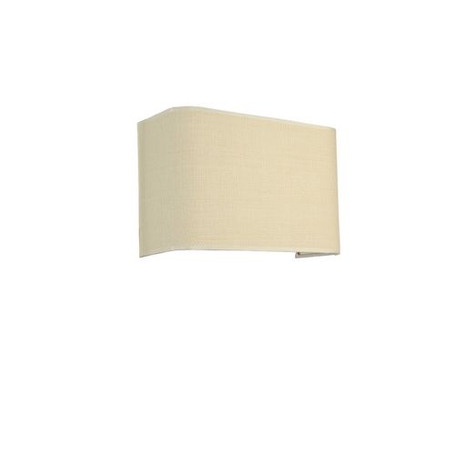 Bambu 05 Abajurlu Dikdörtgen Aplik Beige Wall Lamp slika 2