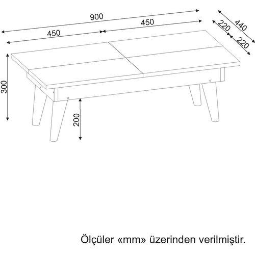 Castrum - White, Walnut White
Walnut Coffee Table slika 3