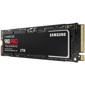 Samsung 980 Pro SSD 2TB NVMe/PCIe 4.0 x4 M.2 disk