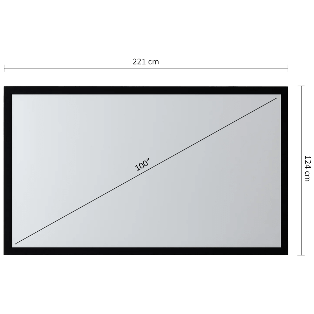Maclean Platno za projektor, 221 x 124 cm - MC-921 slika 3