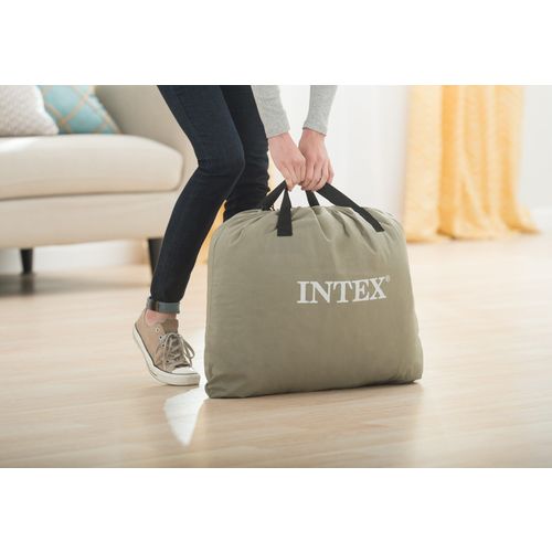 INTEX madrac na napuhavanje 203 x 152cm sivi slika 5