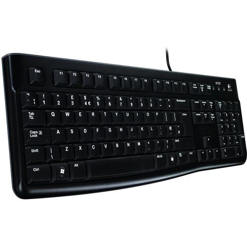 Logitech Corded Keyboard K120 - Business EMEA - Slovenian layout - BLACK slika 1