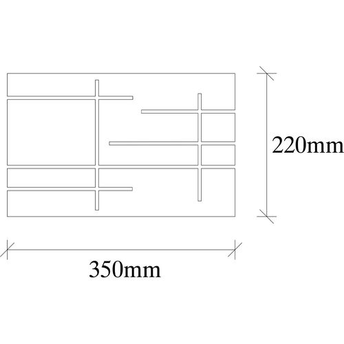 Opviq Zidna lampa BLACK, crna, metal 35 x 10 x 22 cm, E27 40 W, 622 - A slika 3