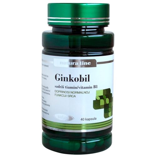 Natura line Ginkobil kapsule + vitamin B1 (a40) slika 1