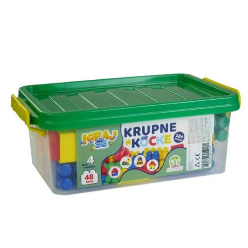 IGRAJ SE Krupne Kocke - 48 elemenata slika 2