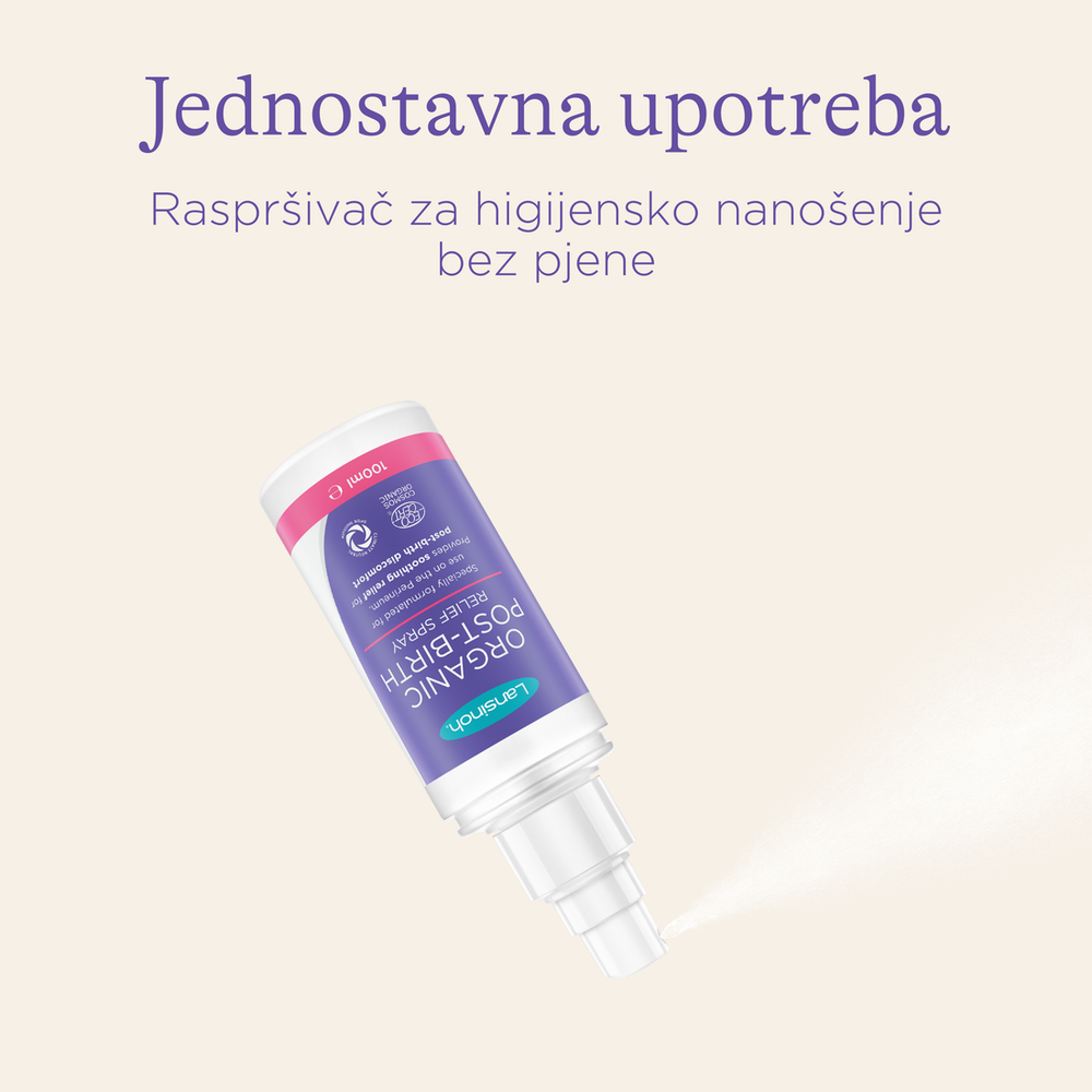 Lansinoh Organski sprej za oporavak nakon poroda 100ml 2660 slika 5