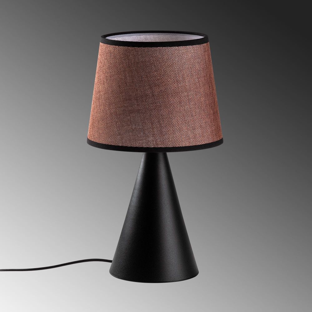 Kona - Crna i Smeđa Stolna Lampa 15481 slika 6