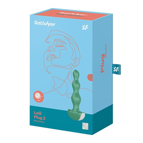 Analni čep Satisfyer - Lolli Plug 2, zeleni slika 7