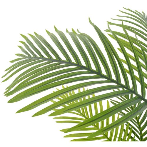 Umjetna palma s posudom zelena 120 cm slika 2