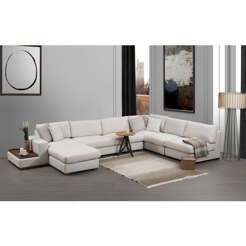 Atelier Del Sofa Kutna garnitura LOOP 10,bež, Loop 10 slika 1