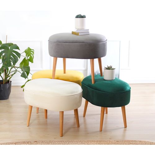 Žuti Puf Moile - Yellow Yellow Pouffe slika 3