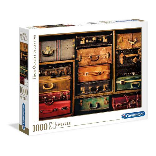 Clementoni Puzzle 1000 Hqc Travel slika 1