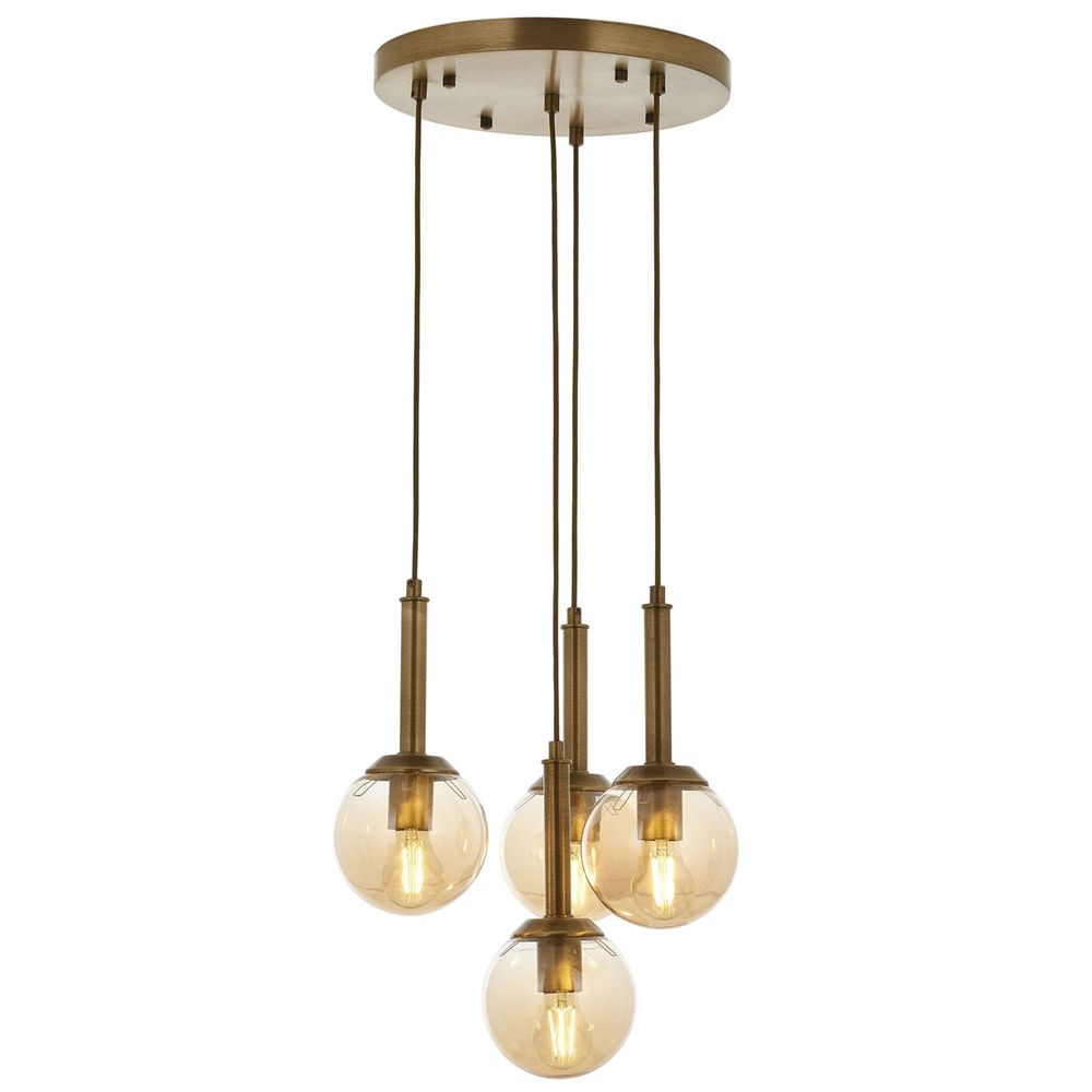 Luster Antiquation AV-1781-4ET sa Metalnim Tijelom slika 2